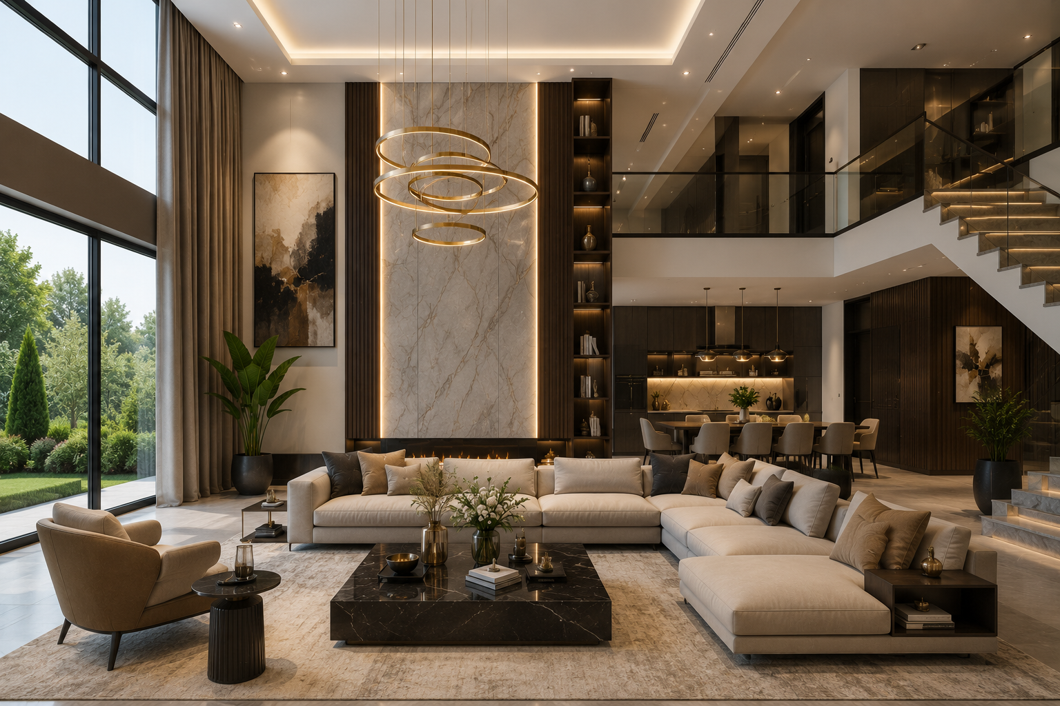 Modern Villa Dekorasyonu